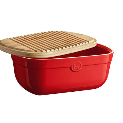 Panera con Tapa de Madera Emile Henry