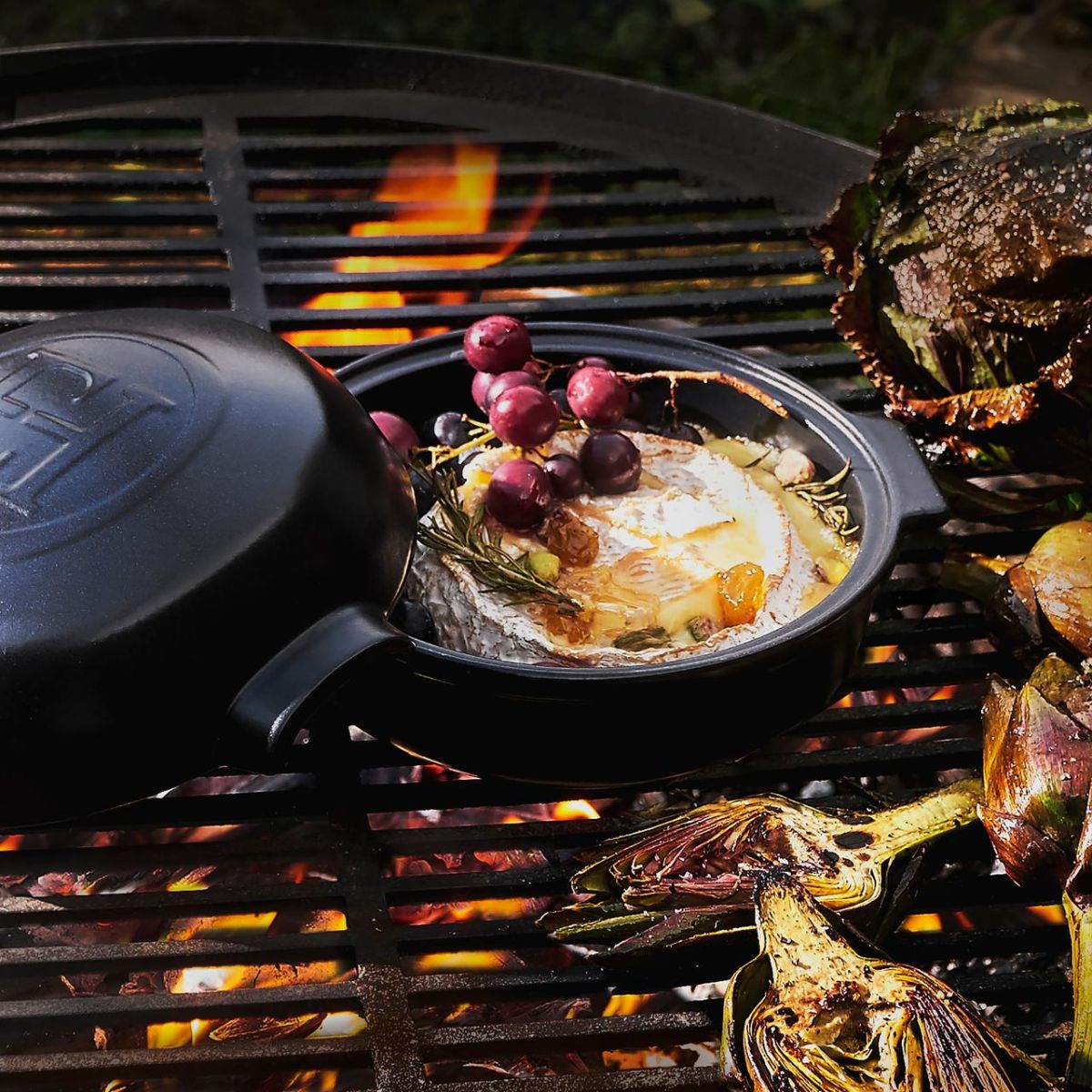 Quesera para parrilla BBQ Negro Emile Henry