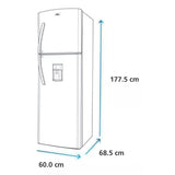 Refrigerador No Frost 300 Ltrs Brutos Black RMA300FWUC Mabe