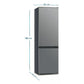 Refrigerador Frost Inox RMB276PXLCX0 Mabe