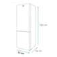 Refrigerador Bottom Freezer 254L RMB426PXLRS0 Inox Mabe