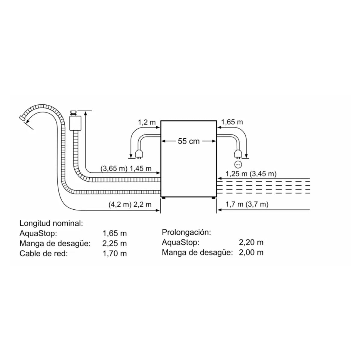 Lavavajillas Modular Integrable Serie 6 Negro SCX6ITB00E60 Bosch