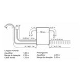 Lavavajillas Modular Integrable Serie 6 Negro SCX6ITB00E60 Bosch