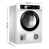 Secadora Carga Frontal Eléctrica 10 kg SEM010VBCL0 Mabe