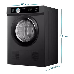 Secadora Eléctrica 10 kg Diamond Gray SEM010VDCL0 Mabe