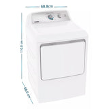 Secadora Eléctrica Frontal 20 kg SME26N5MNBCL0 Blanca Mabe