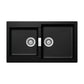 Lavaplatos Signus N-200 - Negro - Blanco Schock