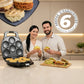 Tostador de Arepas 6 en 1 Gourmet Press TAGP61 Kitchen It