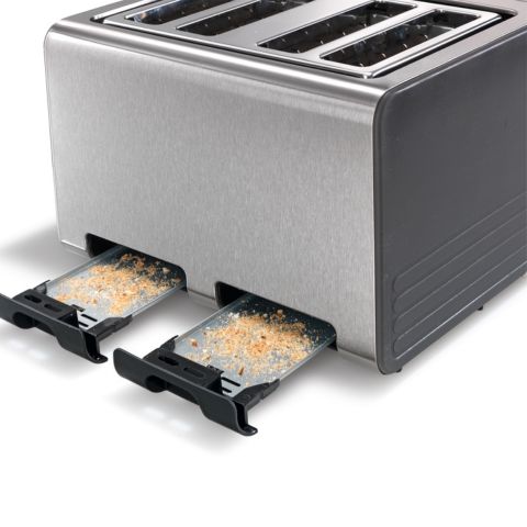 Tostador Acero Bosch TAT7S45 4 rebanadas de pan