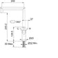 Grifería Liberty Spout Side HP Chorme Franke