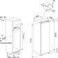 Congelador Panelado Monodoor FSDF 330 NF NE E