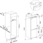 Refrigerador Panelado Combinado FCB 320 TNF NE E