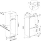 Refrigerador Panelado Combinado Skycraper FCB 360 V NE E