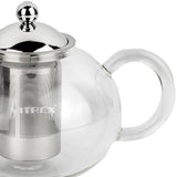 Tetera de Vidrio Borosilicato con Filtro 800 ml Mumbai Vitrex