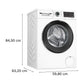 Lavadora Carga Frontal 9 kg Serie 6 WGG244Z0ES Bosch