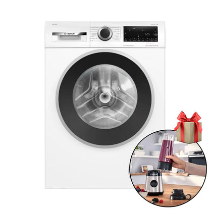 Lavadora Secadora 10,5/6 kg WNG244A0ES Serie 6 Bosch + Licuadora de Vaso MMB2111M