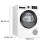 Secadora con Bomba de Calor 9 kg Serie 6 WQG245D0ES Bosch