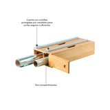 Organizador Papel Alusa Doble Keep OU