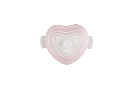 Mini Cocotte Corazón  Shell Pink Le Creuset