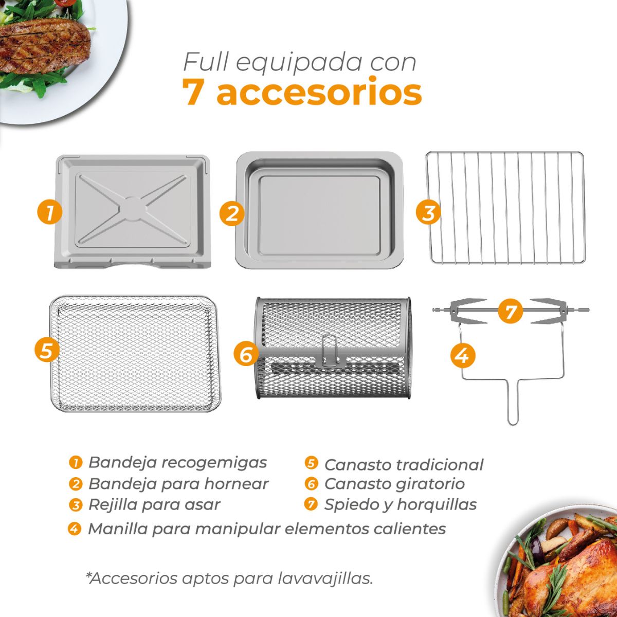 Freidora de Aire Full Edition 15L Kitchen It