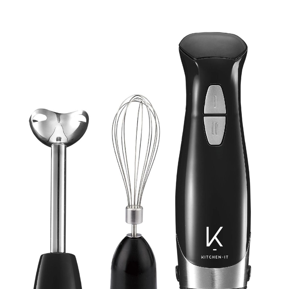 Minipimer Lite 600W 4 en 1 Acero Inoxidable Kitchen It