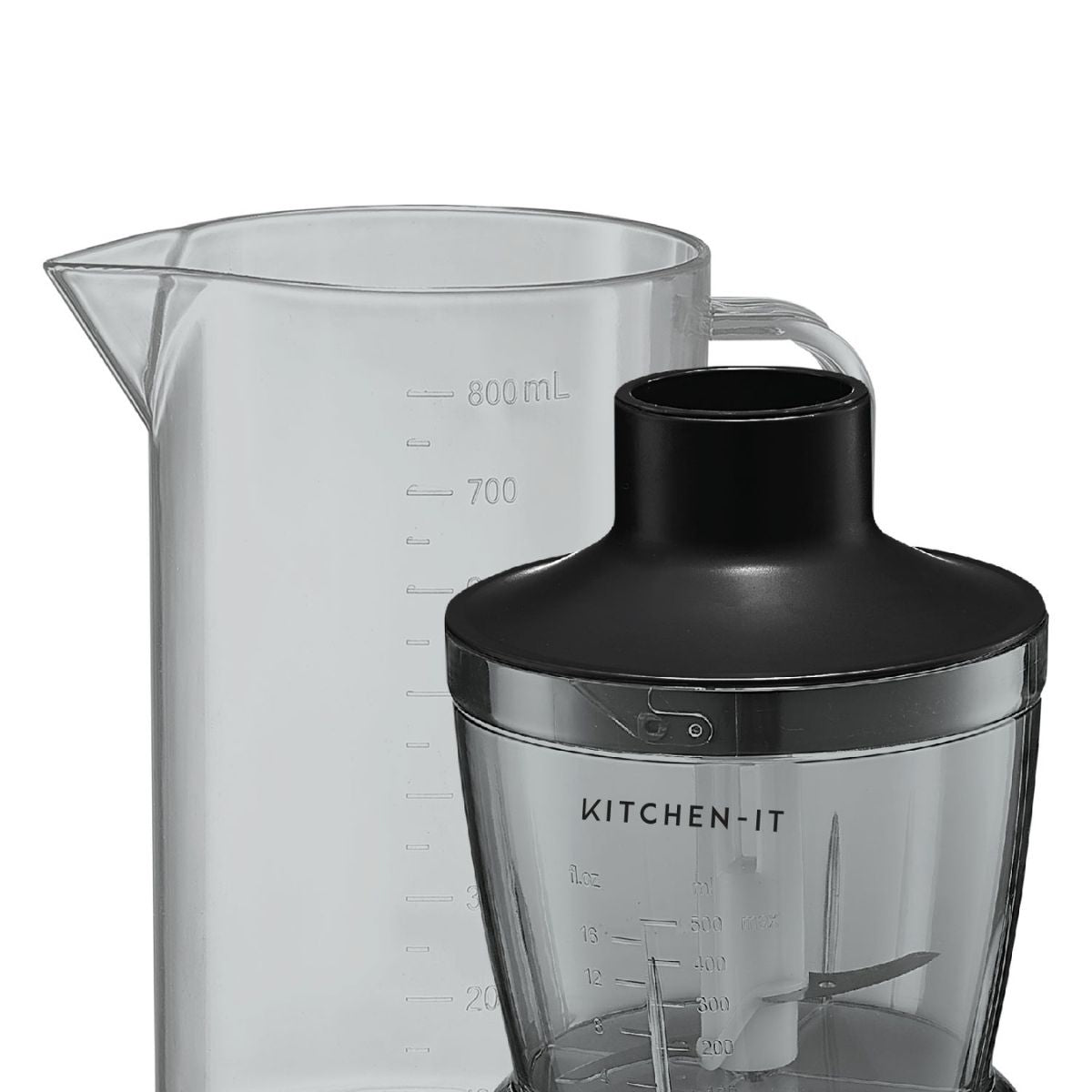 Minipimer Lite 600W 4 en 1 Acero Inoxidable Kitchen It