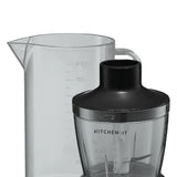 Minipimer Lite 600W 4 en 1 Acero Inoxidable Kitchen It