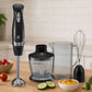 Minipimer Lite 600W 4 en 1 Acero Inoxidable Kitchen It