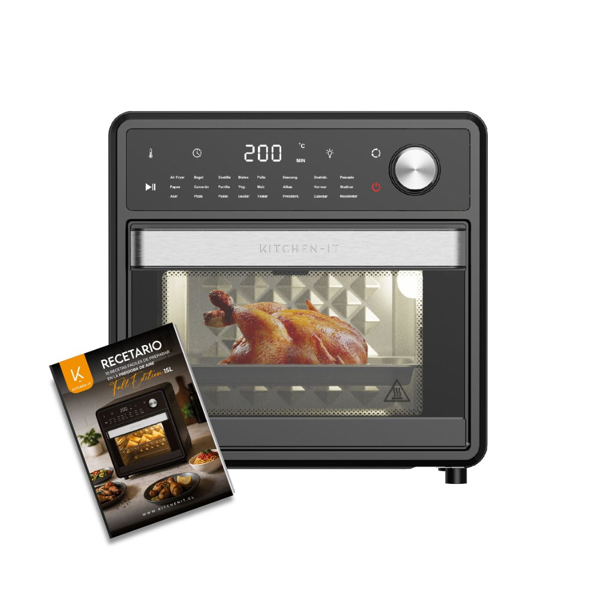 Freidora de Aire Full Edition 15L Kitchen It
