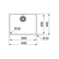 Lavaplatos MRX 110-50 3 1/2" WWK ND NTH OFH