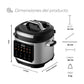 Multicooker Eléctrica 8 Litros 27 Funciones Power Cook XL MXLPC8L Kitchen It
