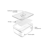 Organizador Clear Fresh OU