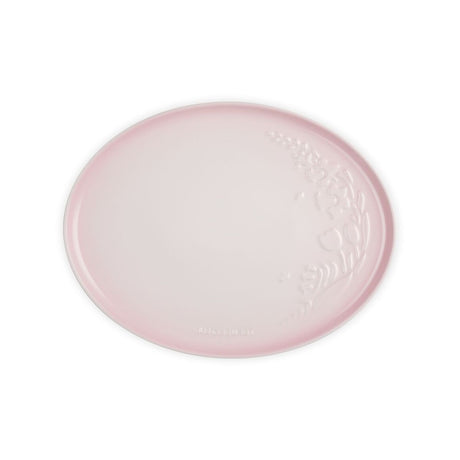 Bandeja Ovalada Jardín Relieve 36 cm Le Creuset