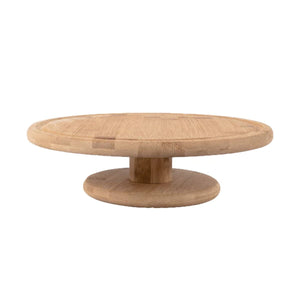 Porta Torta 27,5 cm Con Pedestal Bambú (Sin Tapa) OU