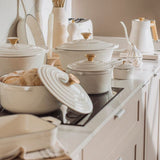 Set de Olla Oval 28 cm + Olla Para Salsas + Olla Redonda 26 cm Cuina