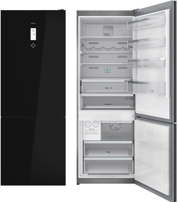 Refrigerador  Teka Combi RBF 78720  Negro LongLife