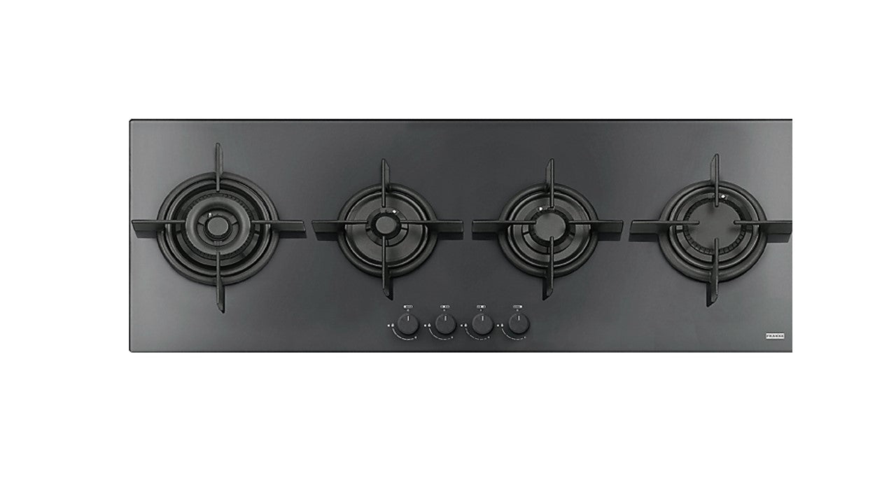 Encimera a gas FHCR 1204 3G TC HE Negro Franke