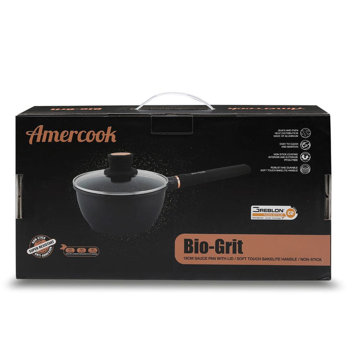 Olla de Aluminio Fundido de 18 cms- Bio Grit