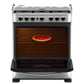 Cocina a Gas 6 quemadores ANDES7620AG0 Mabe