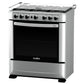 Cocina a Gas 6 quemadores ANDES7620AG0 Mabe