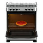 Cocina a Gas 5 quemadores ANDES7650FX1 Mabe