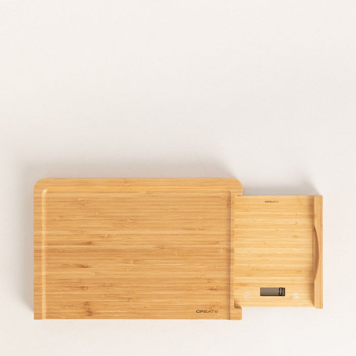 Tabla de Cocina con bascula integrada Board Scale Bamboo - Create Ikohs