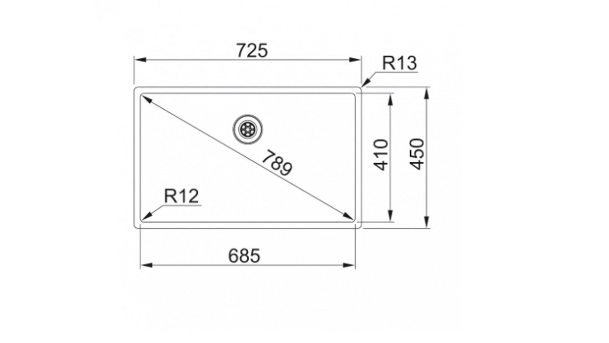 Lavaplatos de acero Franke Box BXX 210/110-68