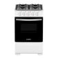 Cocina a Gas 4 Quemadores 52cm CMC20ABX-6 Blanca Mabe