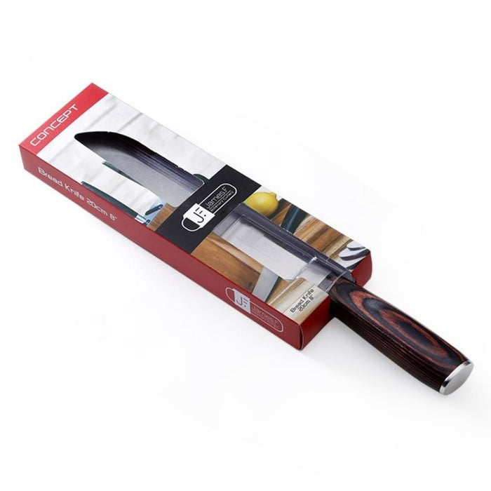 Cuchillo Pan 20 cm - Linea Wood