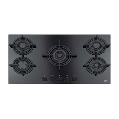 Encimera a gas FHCR 905 4G TC HE Negro Franke