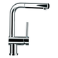 Grifería Piega Negro Inox Blanca Schock