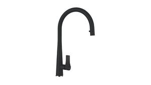 Grifería Gota Pull Out Negro Schock