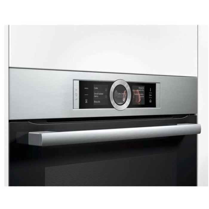 Horno a Vapor 60 cm  HSG636BS1 Inox Bosch - Serie 8