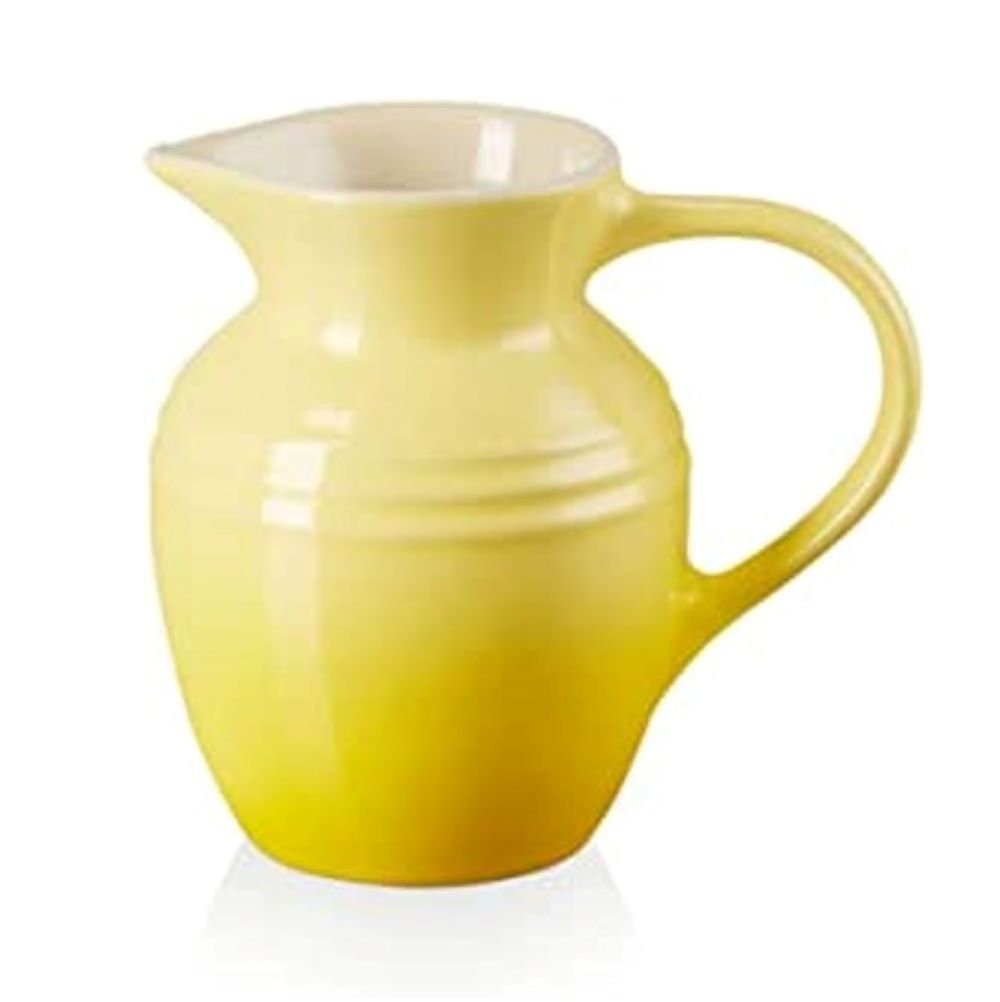 Jarra Le Creuset De Gres Blanco - 1.6 Cuartos (1.5L) - Elegante Y Multifuncional